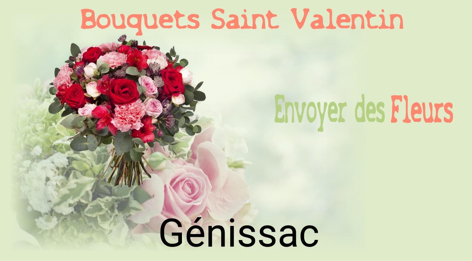Roses de Saint-Valentin livrées à Génissac